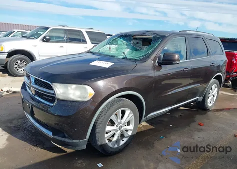 2012 Dodge Durango Crew z USA, uszkodzony, nr VIN 1C4RDHDG3CC196889